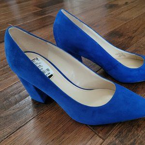 Nine West Cara Women's Block Heel Pumps Size 10